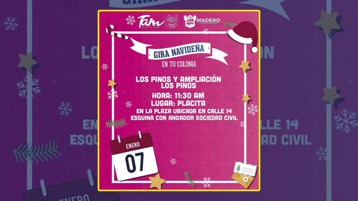 Ayuntamiento invita a "Gira Navideña"