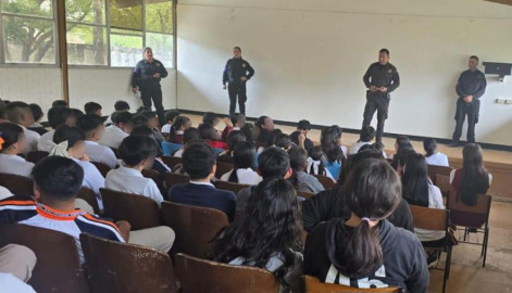 Mantiene Guardia Estatal de Género proximidad con estudiantes