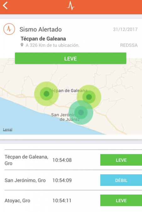 Ocurre sismo de magnitud 4.6 en Guerrero