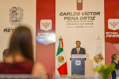 Rinde Carlos Peña Ortiz su primer informe de gobierno