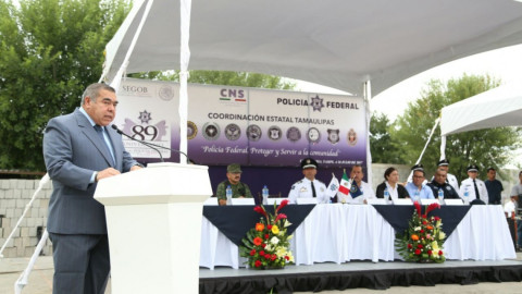 Celebran Policía Federal 89 aniversario de su fundación