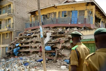 Colapso de edificio en Kenia deja al menos 15 desaparecidos