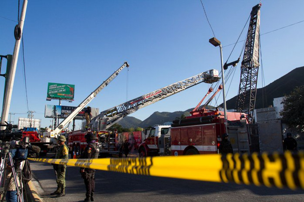 Identifican a fallecido en derrumbe de casas en Monterrey