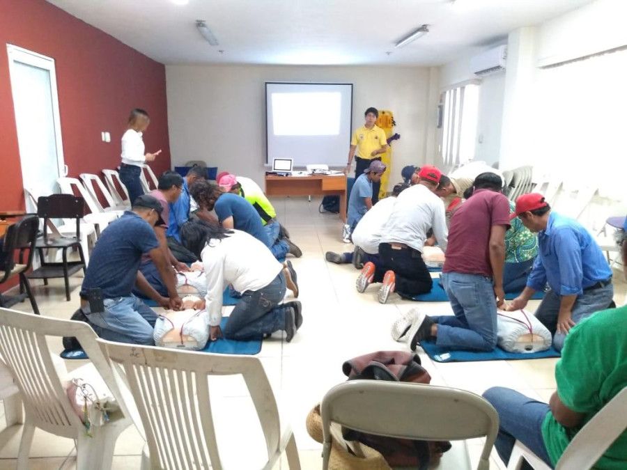 Refuerzan capacitación para elementos de Protección Civil en Madero