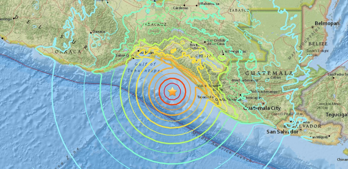 Emiten alerta por posible tsunami tras sismo de 8.4 grados