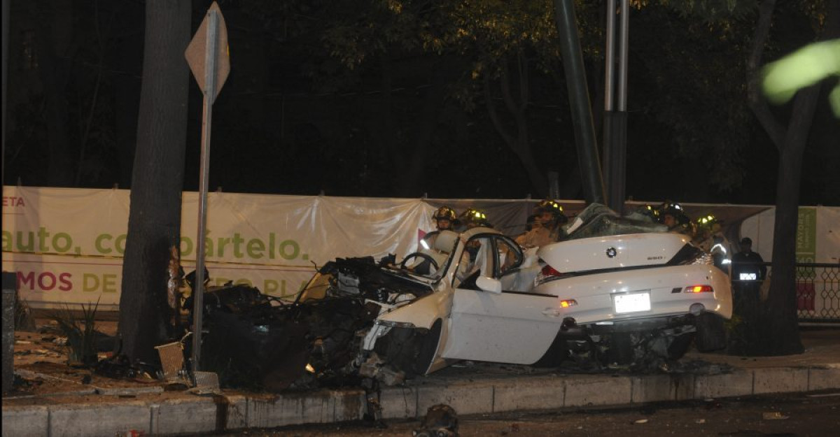 Dictan 9 años de prisión a conductor del BMW accidentado en Reforma