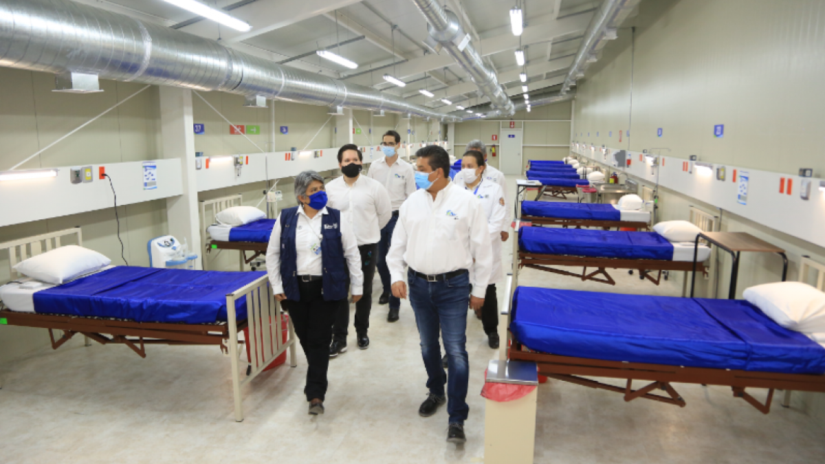Entrega Gobernador Hospitales Temporales COVID-19 en Altamira y Victoria