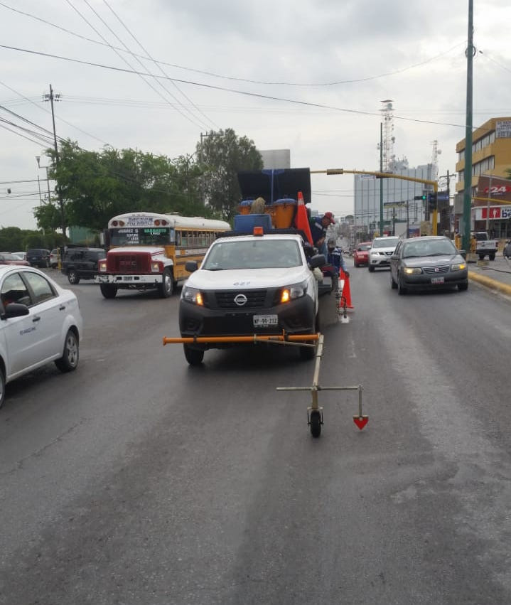 Avisa PCyB por desplazamiento de unidad Pintarrayas en bulevar Hidalgo