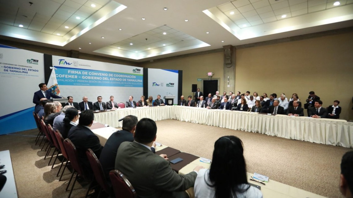 Acuerda Gobierno de Tamaulipas simplificar trámites para incentivar crecimiento