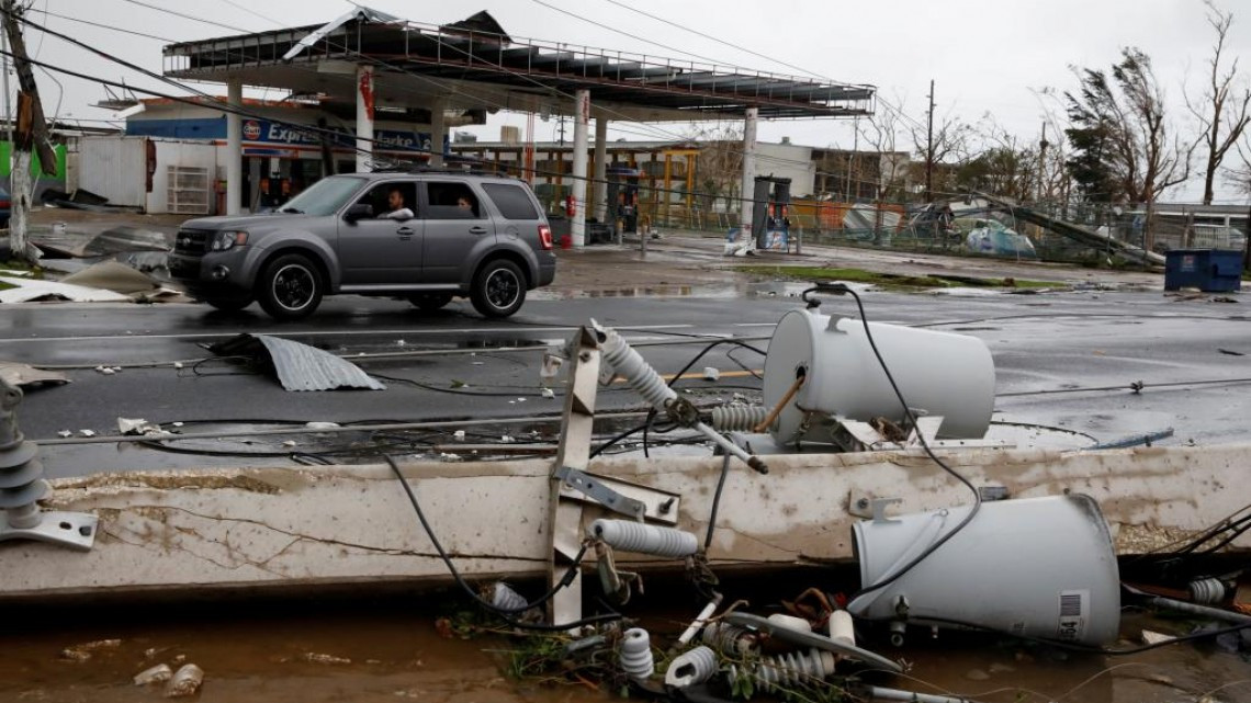 Huracán María se aleja de Puerto Rico y se dirige a Dominicana