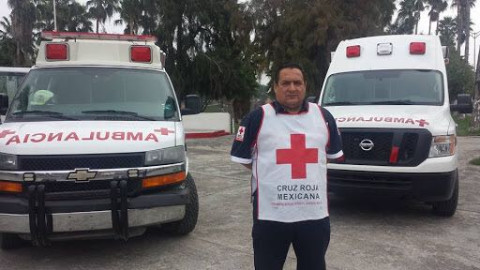 Paramédico matamorense viaja a CDMX