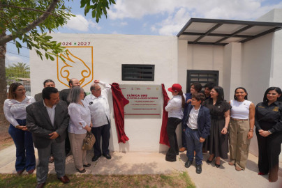Inaugura alcaldesa Carmen Lilia Canturosas dispensario médico municipal “Dr. Rafael Lozano Gutiérrez” en la Joya