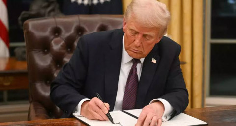 ¡Es oficial!, Donald Trump firmó orden ejecutiva para imponer aranceles a México, Canadá y China