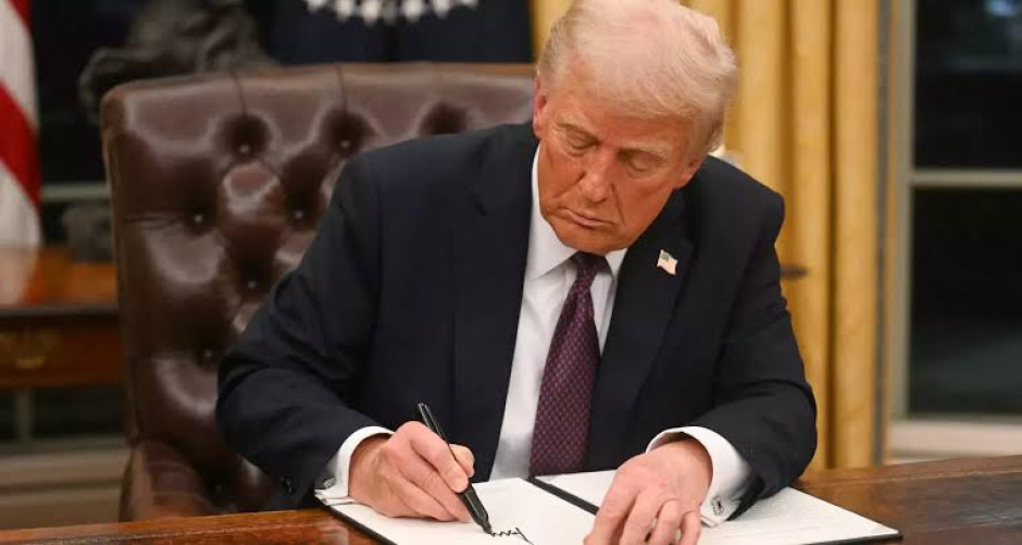 ¡Es oficial!, Donald Trump firmó orden ejecutiva para imponer aranceles a México, Canadá y China