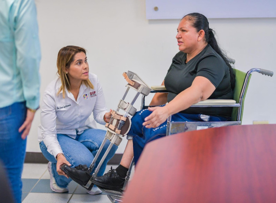 Mejora DIF-Reynosa calidad de vida con entrega de aparato ortopédico