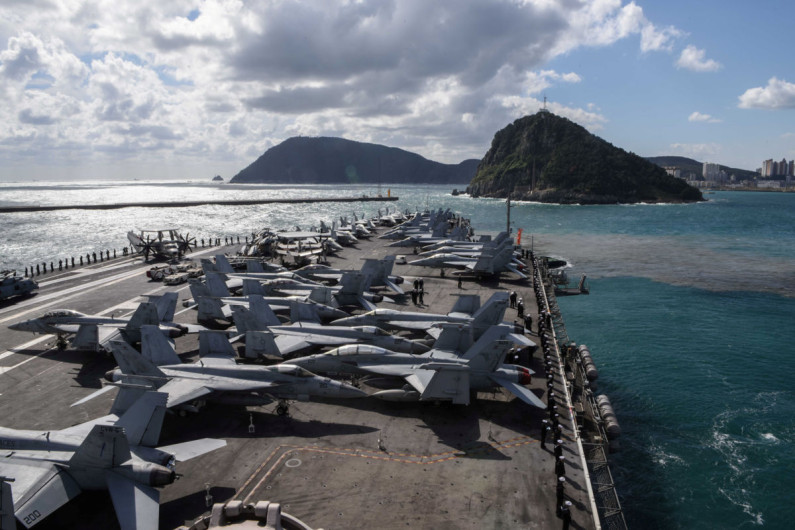 Maniobras navales inician de EU y Japón