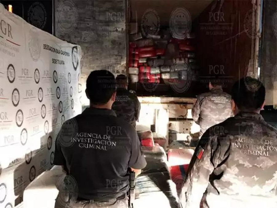 Decomisan mariguana en Tijuana