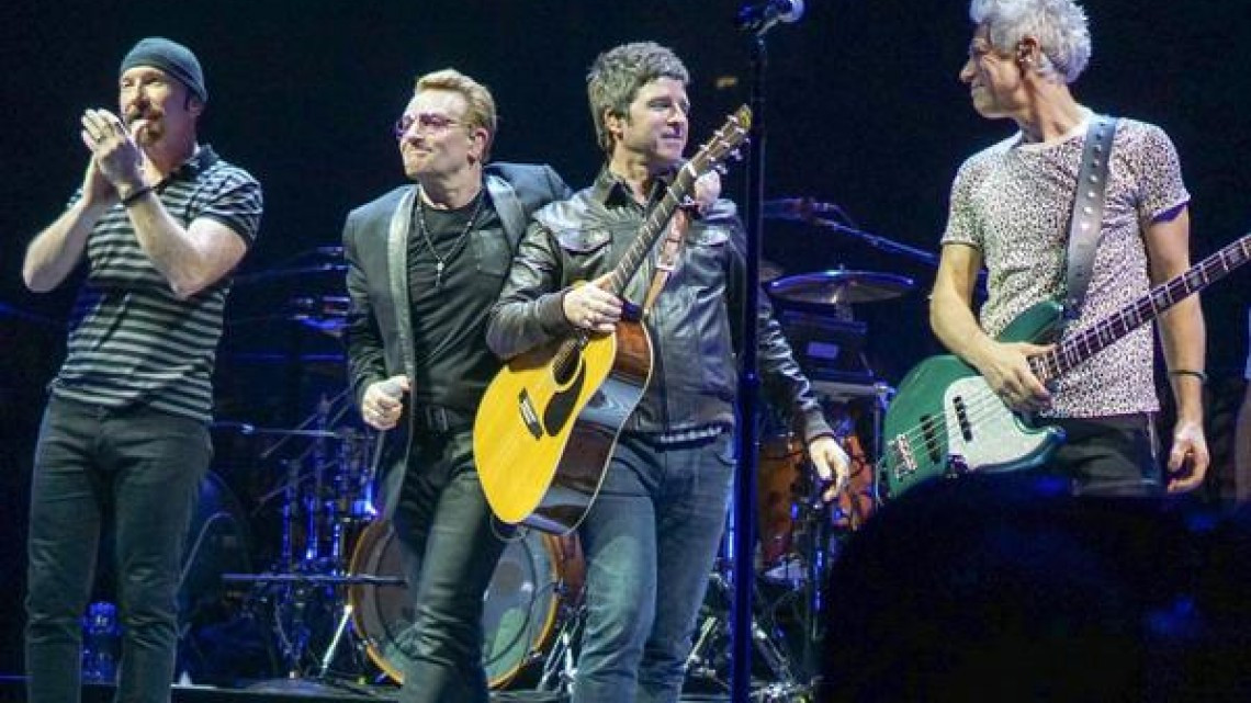 Noel Gallagher abre concierto de U2 en el Foro Sol