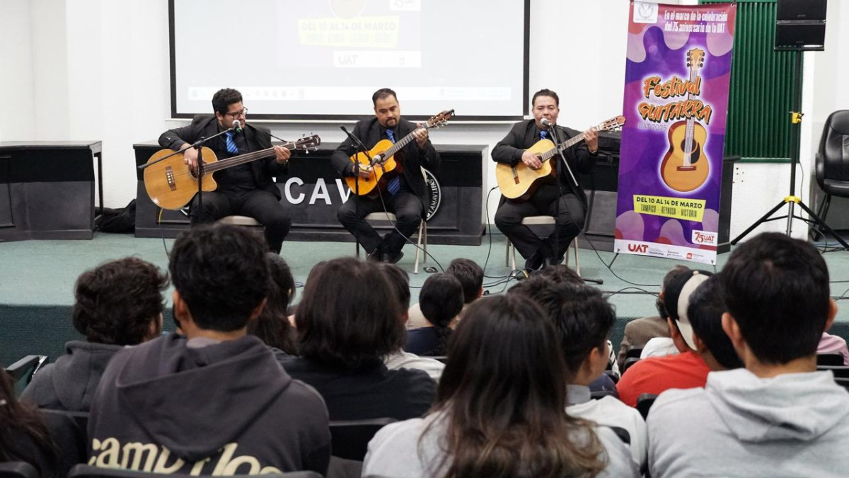 Celebra la UAT con éxito el Festival de la Guitarra 2025
