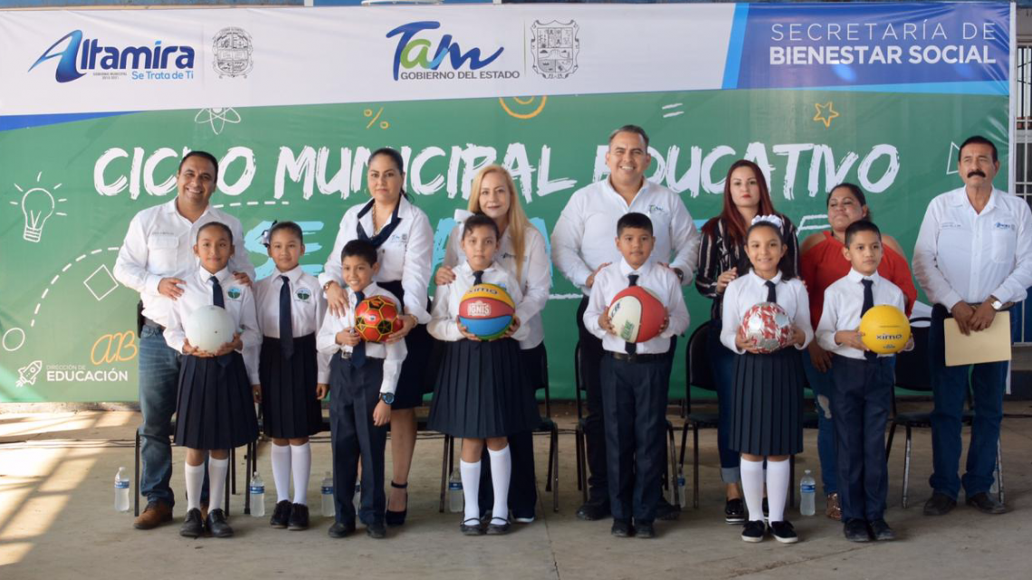 Gobiernos estatal y municipal impulsan la educación de calidad en Altamira