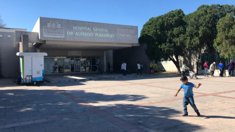 Pronostico reservado de menor encontrada en la calle 