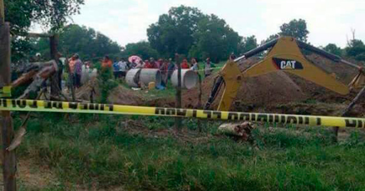 Fallece joven al caerle tierra y piedras encima