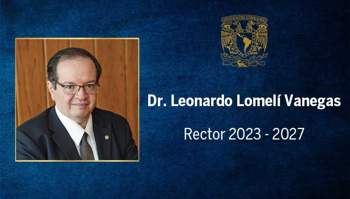 Nombran a Leonardo Lomelí Vanegas como nuevo rector de la UNAM