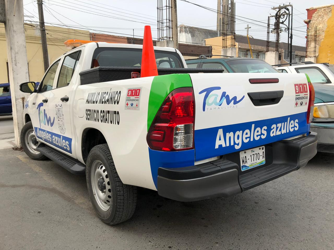 Reconocen labor de los “Ángeles Azules” a un año de servicio en Matamoros