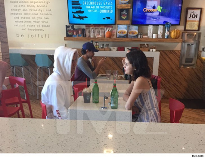 Justin y Selena fueron vistos juntos