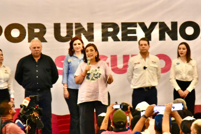 Los gobiernos de Morena los tienen abandonados Reynosa: Xóchitl Gálvez.