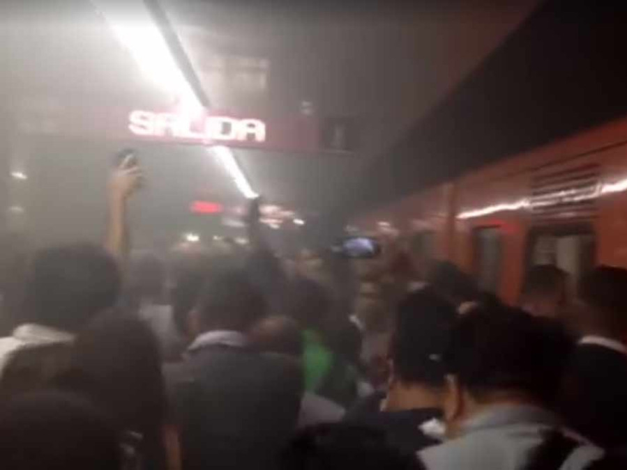 Se registra una explosión en estación de Metro Insurgentes 