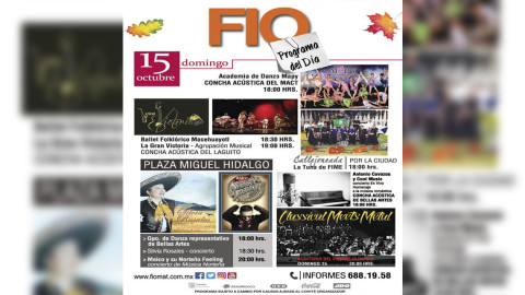 Ayuntamiento invita al "Festival Internacional de Otoño"