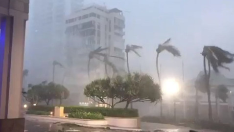 Huracán María impacta a Puerto Rico