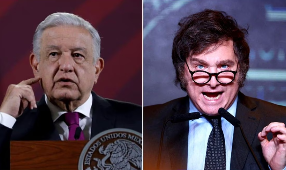 Descarta AMLO romper relaciones con Argentina por triunfo de Milei