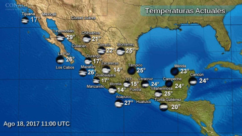 Se prevé ambiente caluroso en 10 estados