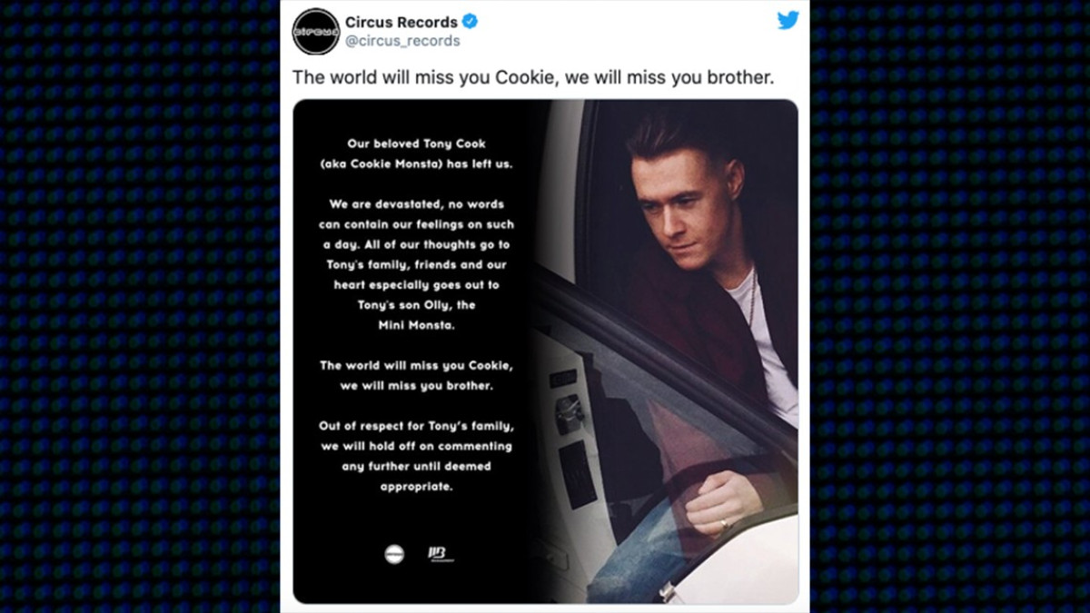 Fallece el DJ Tony Cook a los 31 años