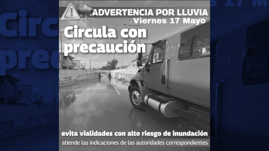 Protección Civil Reynosa mantiene alerta ante pronóstico