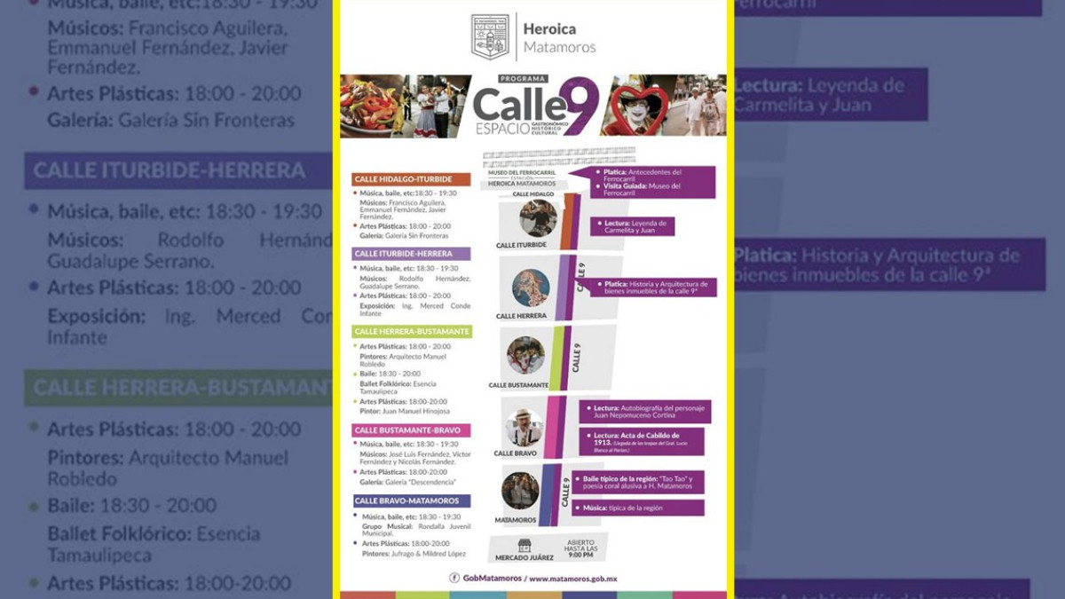 Ayuntamiento invita a disfrutar de la Calle 9