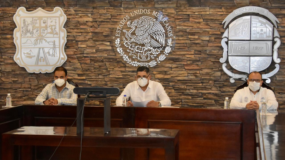 Realizan Vigésima Sexta Sesión del Comité Técnico COVID 19 en Altamira