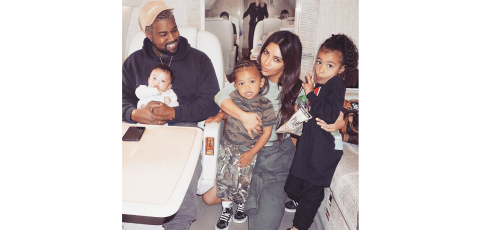 Kim Kardashian y Kanye West esperan a su cuarto bebé