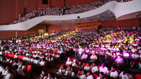 Gran éxito de gira Vive Sin Drogas en Reynosa