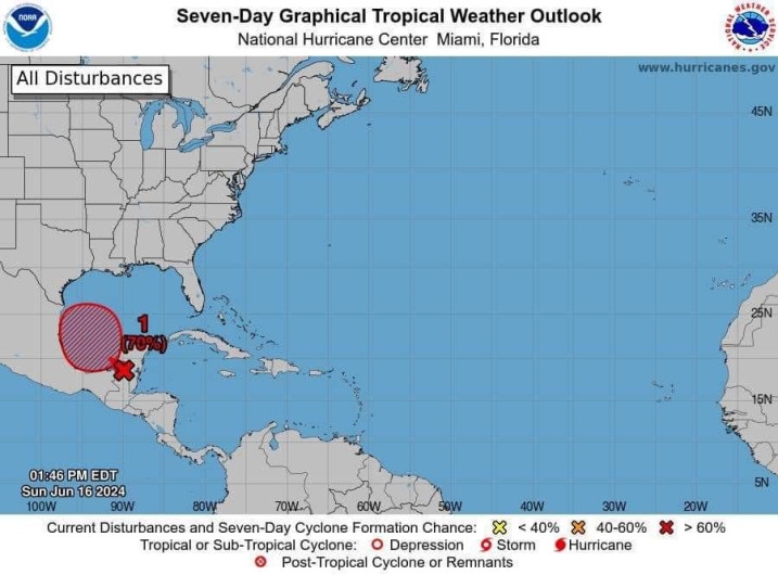 Gobierno de Reynosa en alerta ante desarrollo de ciclón tropical