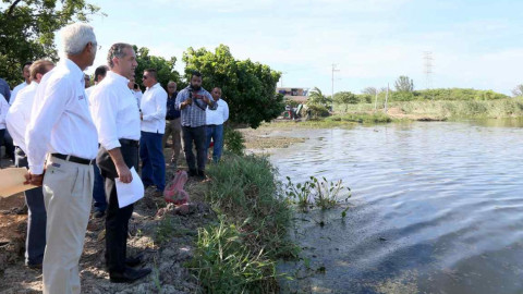 Supervisa alcalde avances en el Rescate Lagunario