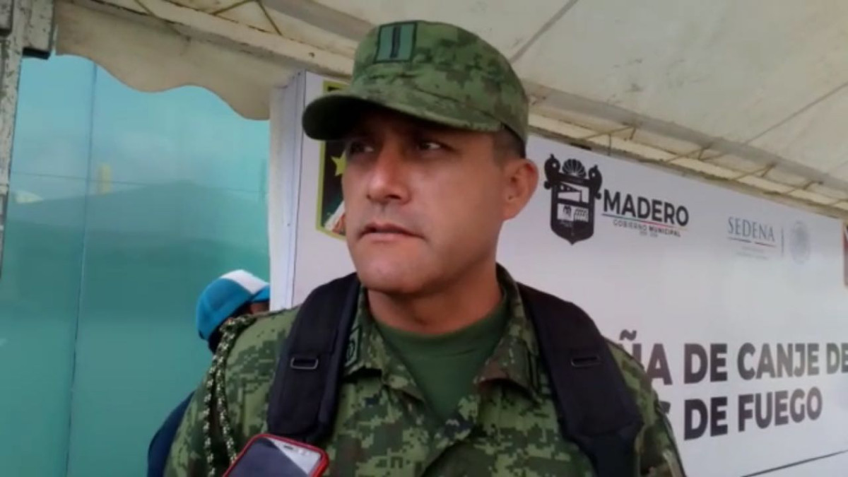 Instalan módulo de canje de armas en Ayuntamiento de Madero