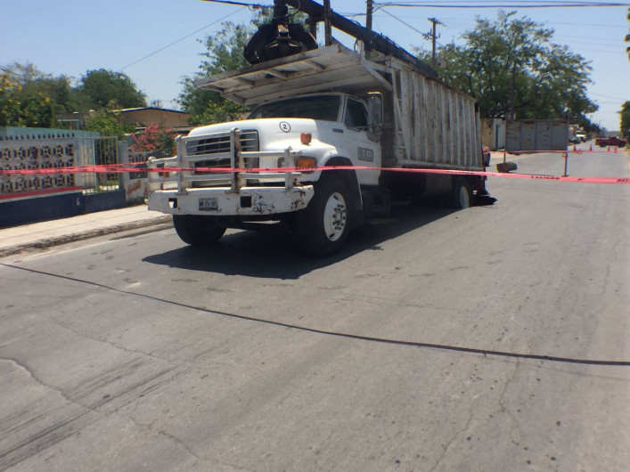 Otro socavón en Reynosa