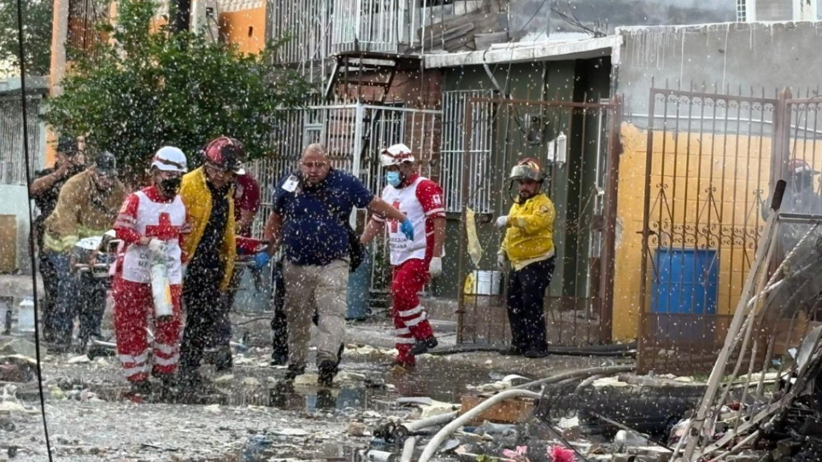 Fatal explosión sacude a  Nuevo Laredo, deja víctimas y daños materiales 