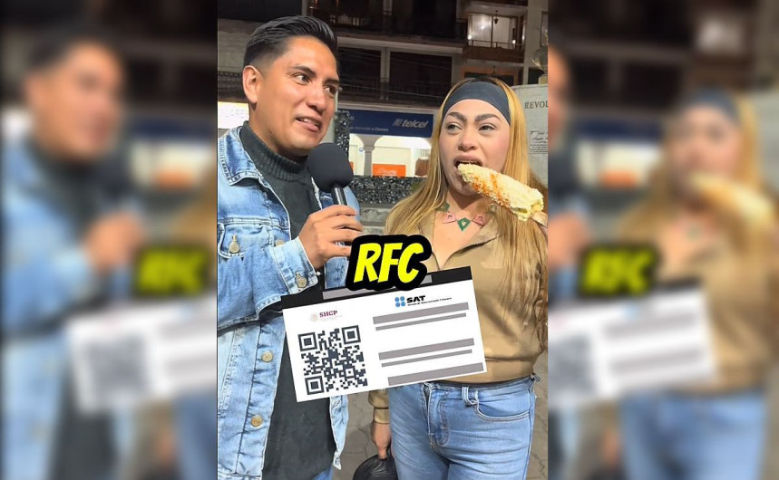 Mujer confunde el RFC con el pollo de KFC