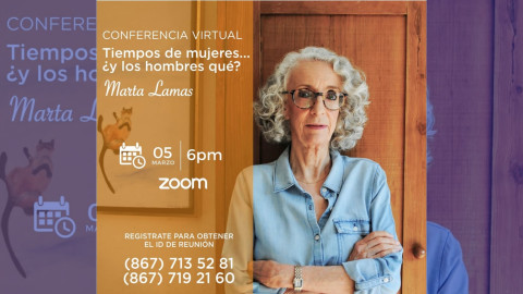 Invita INMUJER  a conferencia virtual con antropóloga Marta Lamas 