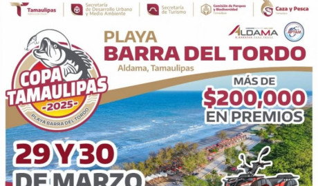 Preparen cañas; anuncian torneo de pesca en Barra del Tordo