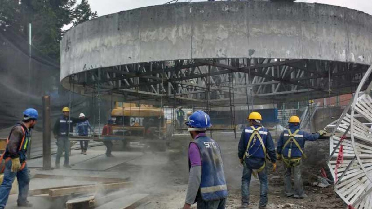 21% de avance en la L12 del Metro